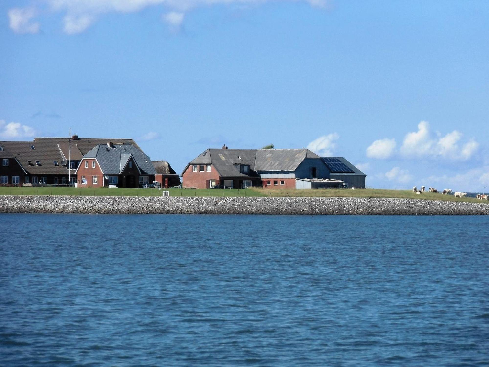 Haus Halligblick, Ferienwohnungen Am Wattenmeer, Whg Hamburger Hallig Dagebuell Luaran gambar
